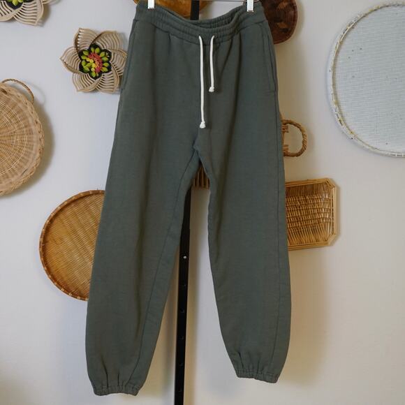 Richie Le Drawstring Elastic Waist Sweatpants Vintage Gray‎ Womens Size Large - Picture 1 of 6